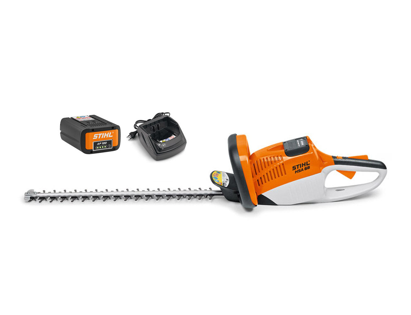 STIHL Akku-Heckenschere HSA 66 mit Akku AP 100 und ...