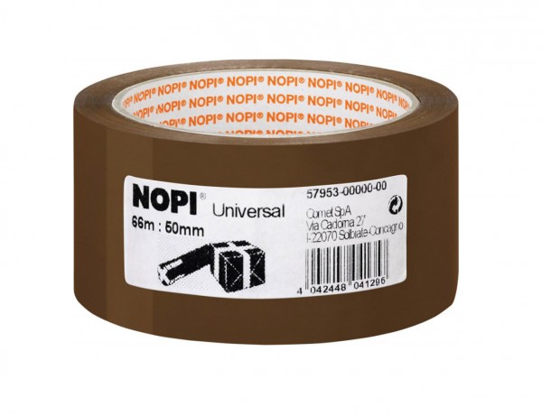 NOPI Packband Universal | 66 m x 50 mm | braun