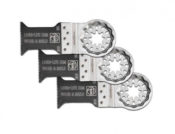 E-Cut Long-Life-Sägeblatt 35 mm mit Starlock-Aufnahme | 3er Pack